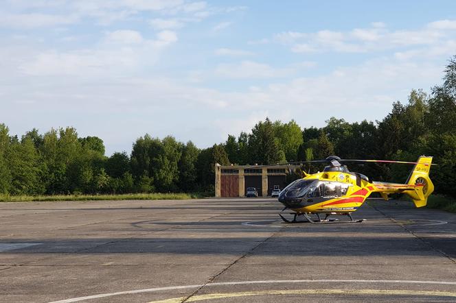Swój dyżur sezonowy w Koszalinie rozpoczęłi ratownicy z Lotniczego Pogotowia Ratunkowego