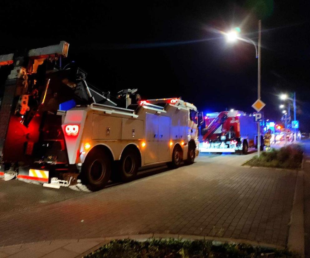Wypadek z udziałem autobusu miejskiego w Częstochowie. Ranny został 66-letni mężczyzna