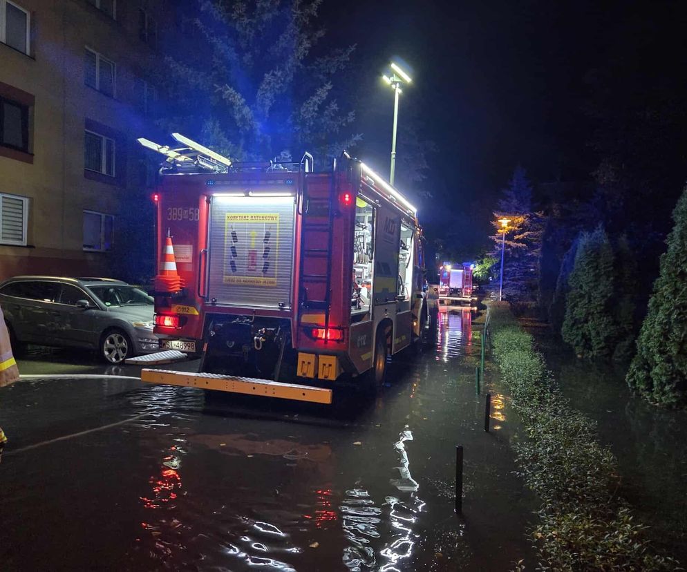 Siedlce zalane po burzy