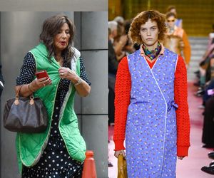 83-letnia Agnieszka Perepeczko w stylizacji jak z wybiegu! Na samą torebkę sporo wydała!