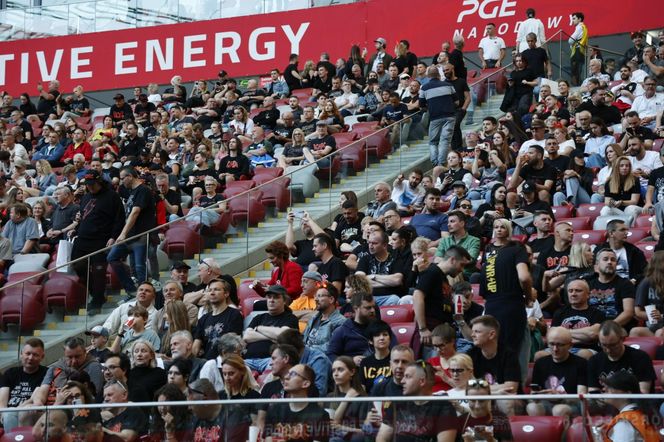 Koncert AC/DC w Warszawie (4.07.2025) - część druga. Organizatorem koncertu jest Live Nation