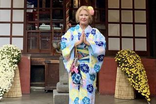 Majka Jeżowska bawi się z rodzina w Japonii