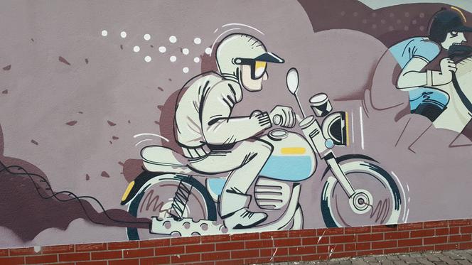 Na Osowej Górze w Bydgoszczy powstał mural inspirowany życiem mieszkańców [ZDJĘCIA]