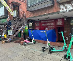 Spadł z wysokości i zmarł. Tragedia w Śródmieściu