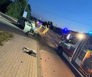 Poważny wypadek na DK44 w Mikołowie. Droga jest zablokowana