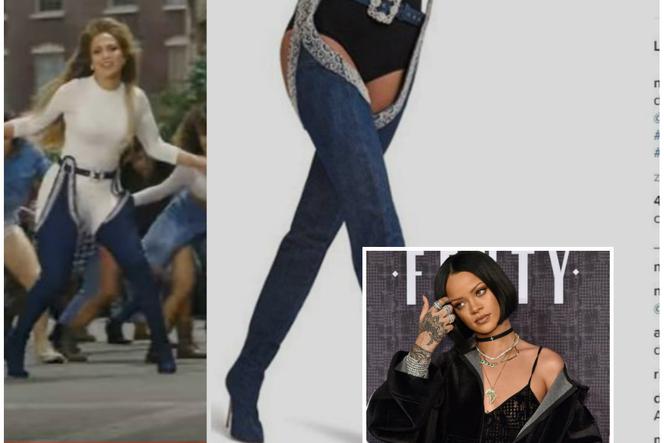 Jennifer Lopez w butach od Rihanny