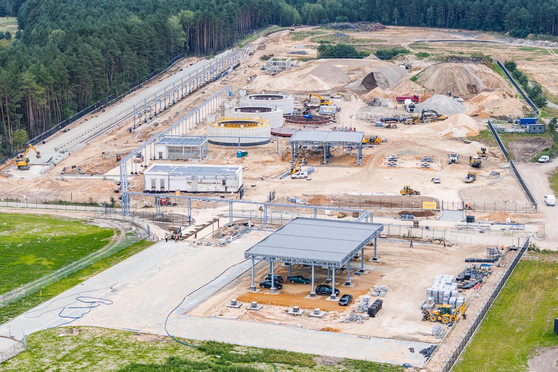 Budowa węzła multimodalnego na terenie Katowice Airport