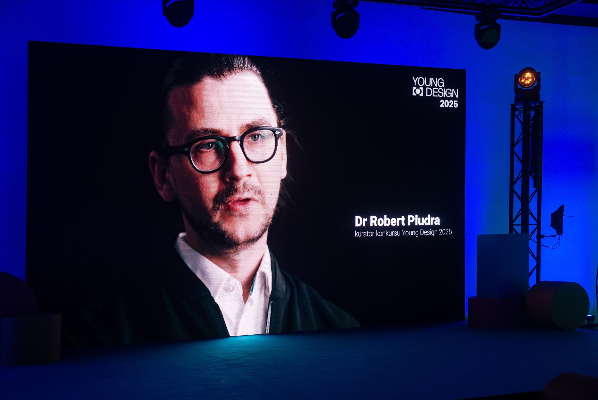 Przemówienie Roberta Pludry – kuratora konkursu Young Design 2025