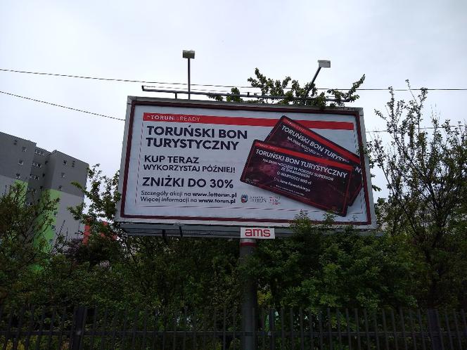Toruń is ready - specjalne banery pojawiły się w całej Polsce