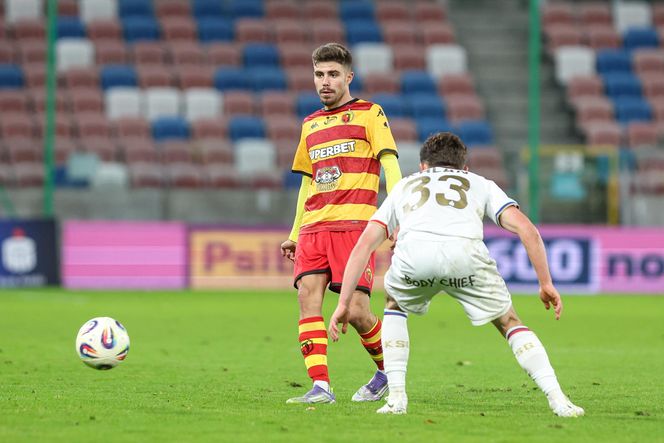 Górnik Zabrze - Jagiellonia Białystok, zdjęcia kibiców i zawodników z meczu 13. kolejki PKO BP Ekstraklasy