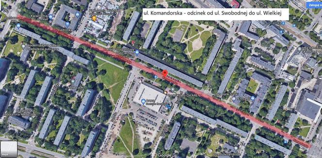 Ulica Komandorska we Wrocławiu zostanie wyremontowana