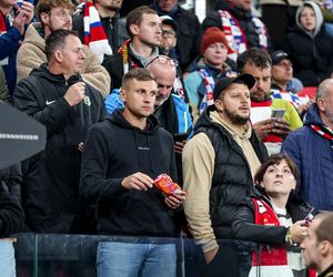 Kibice na meczu Górnik Zabrze - Legia Warszawa