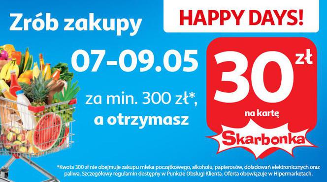 Auchan - promocja z kartą Skarbonka