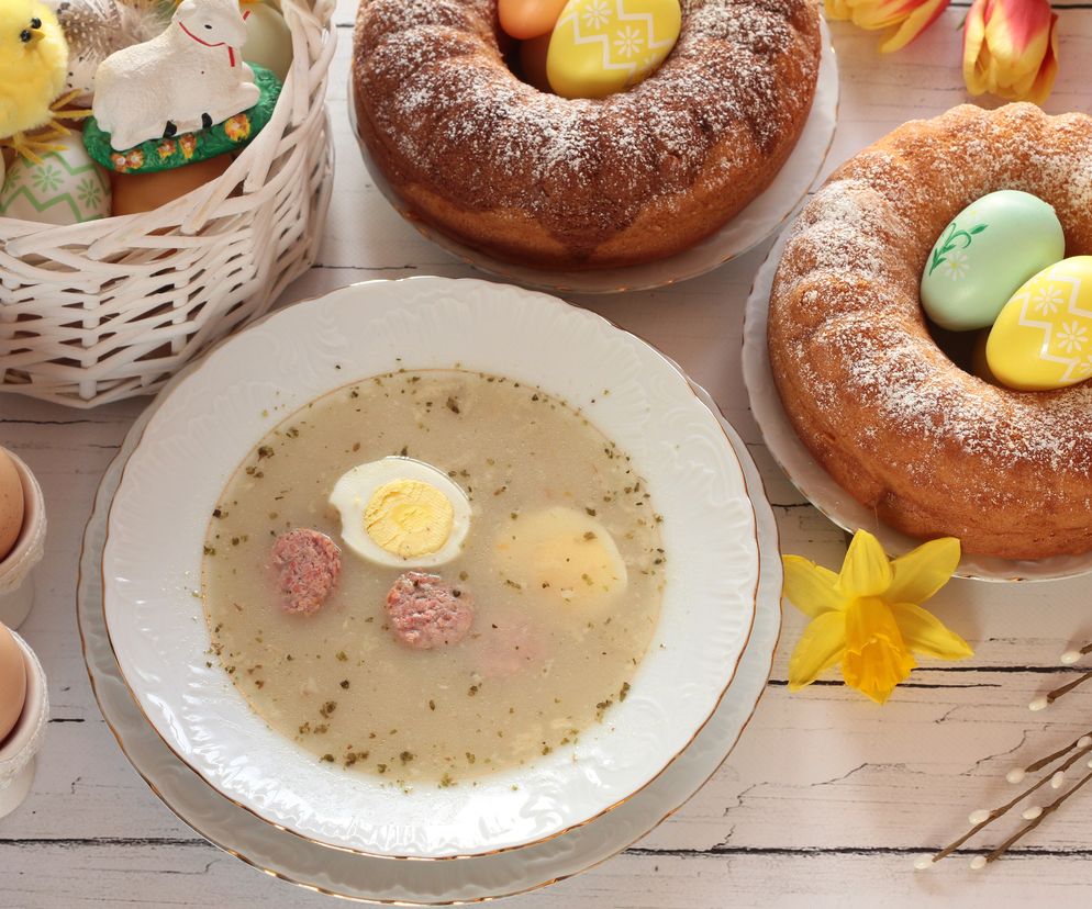 Wielkanocny barszcz chrzanowy