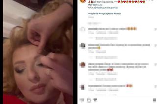 Magda Gessler - walentynkowy look