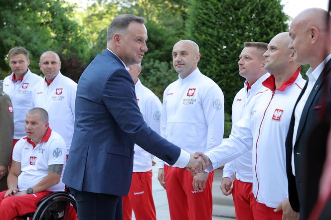 Polscy weterani. Uczestnicy INVICTUS GAMES w Pałacu Prezydenckim