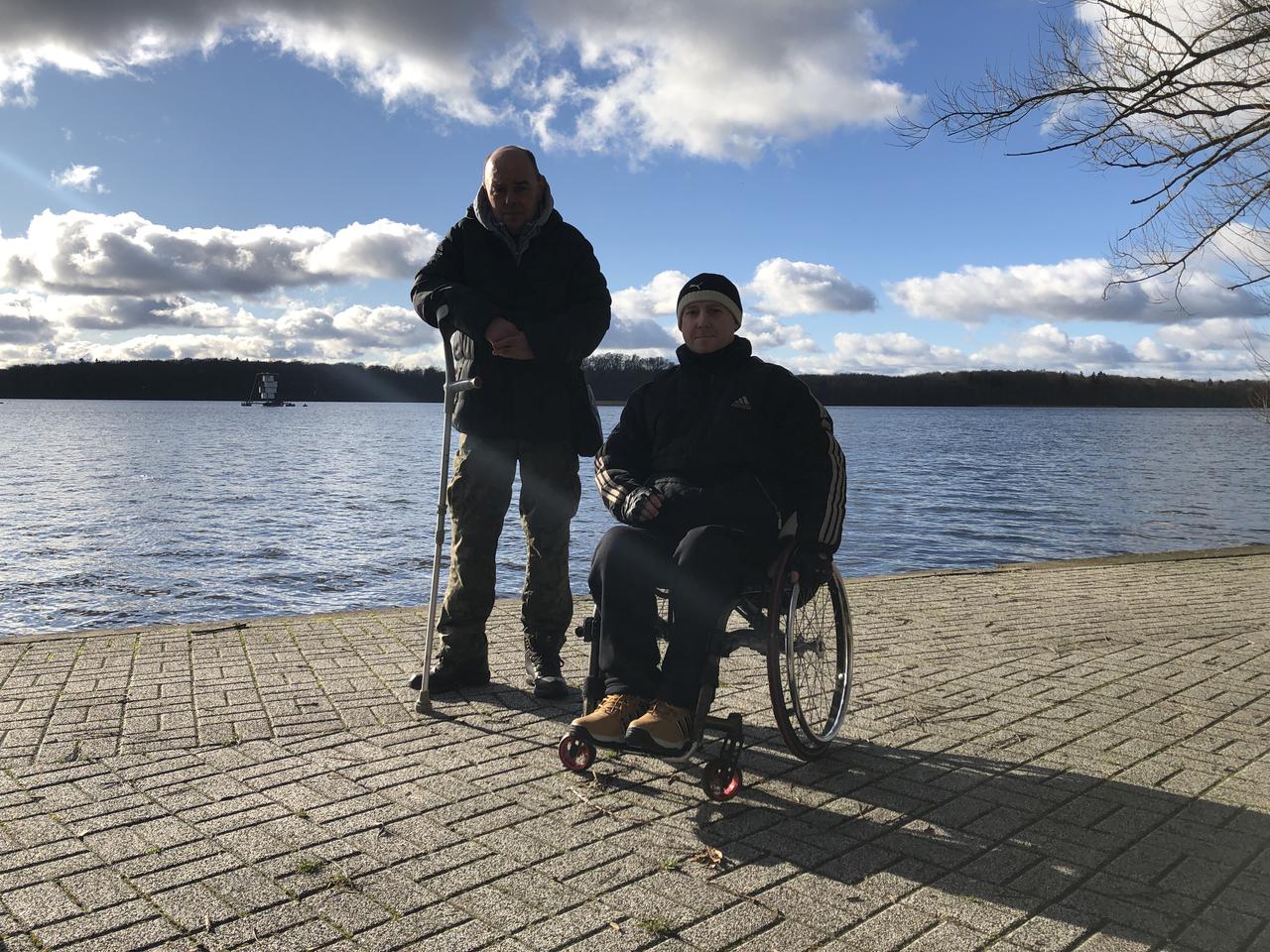 Pomost dla niepełnosprawnych wędkarzy 