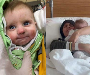 „Tajemnicze niemowlę” spod gruzów po 54 dniach odnalazło mamę. Wzruszające spotkanie