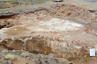 Pozostałości po dawnej ścianie płaczu