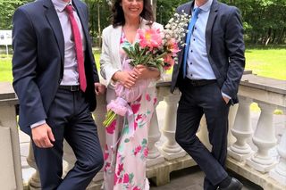 M jak miłość po wakacjach. Piotrek (Marcin Mroczek), Paweł (Rafał Mroczek), Kinga (Katarzyna Cichopek)