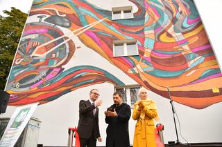 Mural na Bielanach