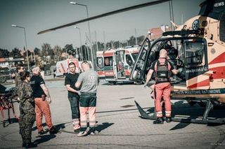 Szpital polowy w Nysie przyjął już 186 pacjentów. Trafiają tu także najmłodsi pacjenci 