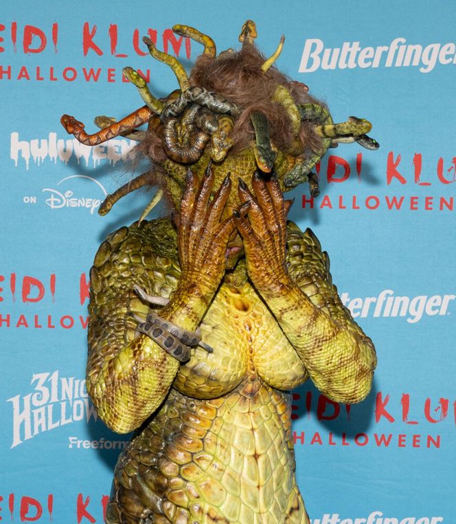 Heidi Klum zmieniła się w Meduzę! Królowa Halloween wraca