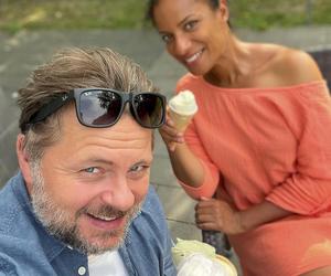 Bogusław Kudłek i Olimpia Olimpia Ajakaiye - jaka piękna z nich para