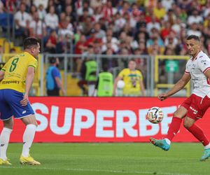 Ronaldinho na Stadionie Śląskim w meczu gwiazd Polska - Brazylia