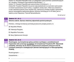 Matura WOS 2025 - ARKUSZ CKE, ODPOWIEDZI, ZADANIA DO POBRANIA
