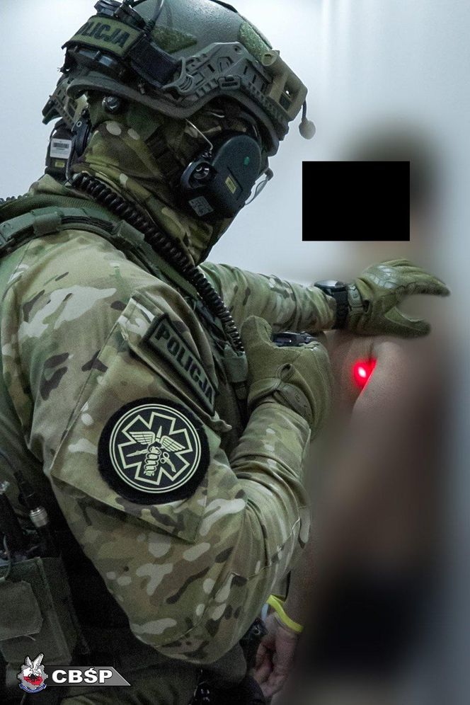 Akcja CBŚP w Warszawie