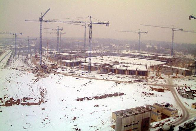 Stadion Miejski we Wrocławiu (luty, 2010 r.)