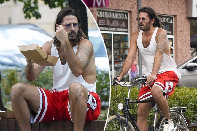 Radzimir Dębski umówił się ze znajomymi na burgera