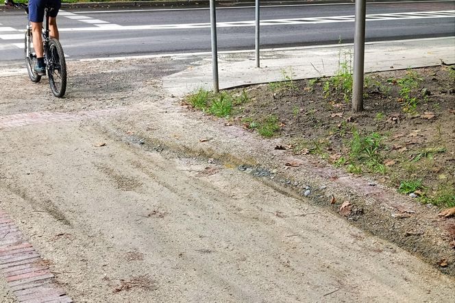 Usterki na Alei Fałata