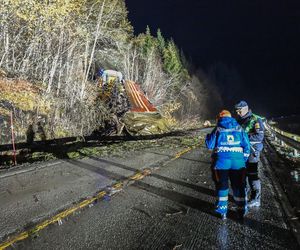 Wykolejanie pociągu w Norwegii