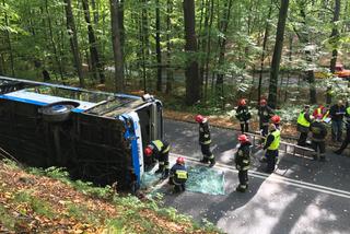 Wypadek autobusu w Gdyni