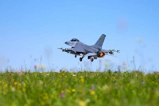 Wojna w Ukrainie. F-16 