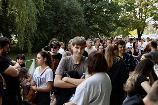 50 Cent w Warszawie. Tłumy przed Stadionem Narodowym 