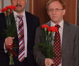 Ranczo. Wójt Paweł Kozioł (Cezary Żak), Arkadiusz Czerepach (Artur Barciś)