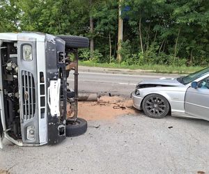 Wypadek w Lubieni
