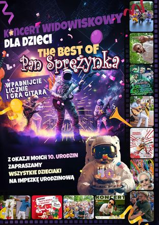 Koncert z okazji 10-lecia twórczości Pana Sprężynki w Siedlcach