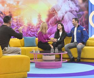 Aleksandra Uznańska-Wiśniewska i Sławosz Uznański-Wiśniewski 