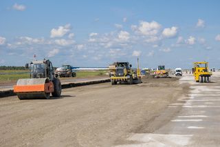 Przebudowa drogi startowej w Porcie Lotniczym Rzeszów - Jasionka