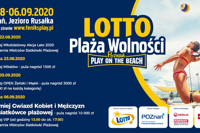 Plakat 12. edycji Lotto Plaży Wolności