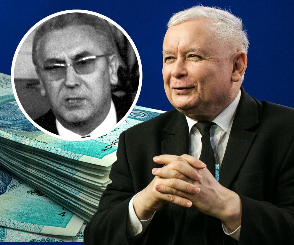 Kaczyński, Gierek, pieniądze