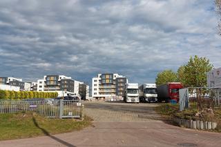 Protest przeciwko budowie wieżowca w Kostuchnie