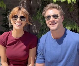 M jak miłość. Kama (Michalina Sosna), Marcin (Mikołaj Roznerski)