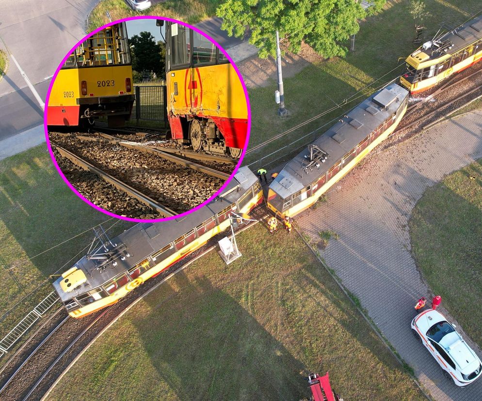 Zderzenie tramwajów - Bemowo