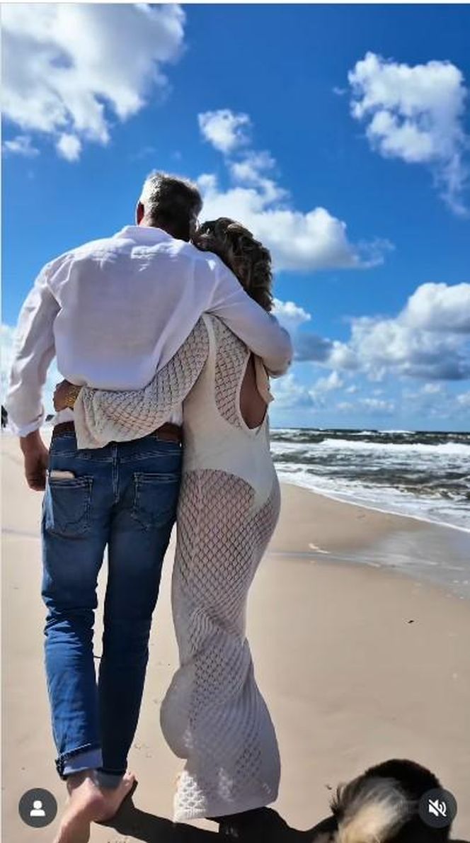 Joanna Racewicz z ukochanym