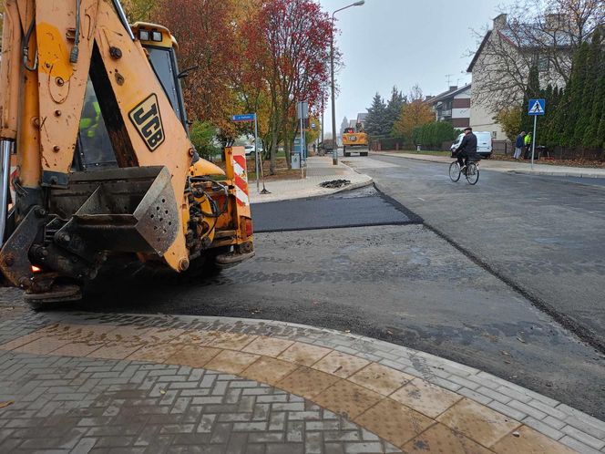 Roboty w rejonie ulicy Kraszewskiego w Siedlcach trwały od wakacji